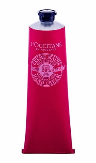 Kraftika 150ml loccitane shea butter rose, krém na ruce