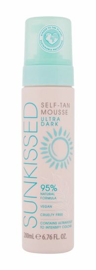 Sunkissed 200ml self-tan mousse, ultra dark