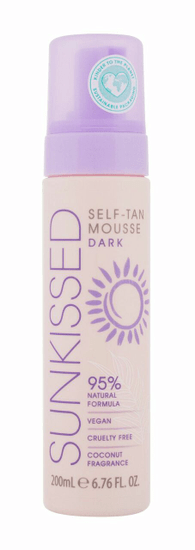 Sunkissed 200ml self-tan mousse, dark