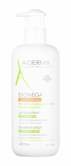 A-Derma 400ml exomega control emollient lotion, tělové mléko