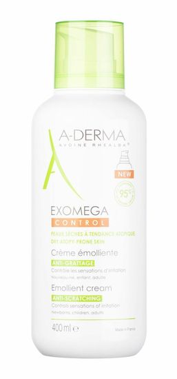 A-Derma 400ml exomega control emollient cream, tělový krém