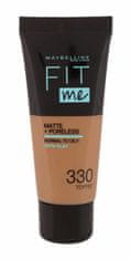 Maybelline 30ml fit me! matte + poreless, 330 toffee, makeup