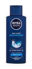 Nivea 250ml men revitalizing, tělové mléko