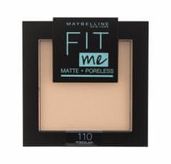 Maybelline 9g fit me! matte + poreless, 110 porcelain, pudr