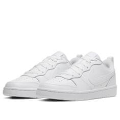 Nike Boty bílé 38.5 EU Court Borough Low 2 GS