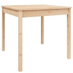 Vidaxl Zahradní stůl 82,5 x 82,5 x 76 cm masivní borové dřevo