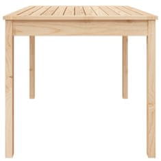 Vidaxl Zahradní stůl 82,5 x 82,5 x 76 cm masivní borové dřevo