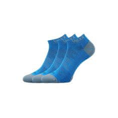 Voxx 3PACK ponožky bambusové modré (Bojar) - velikost M