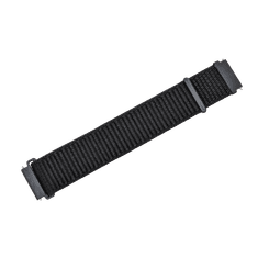 Drakero Nylonový řemínek temně černý 20 mm