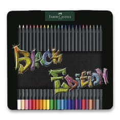 Faber-Castell Pastelky Black Edition 24 barev