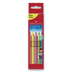 Faber-Castell Pastelky Jumbo Grip Neon 5 barev