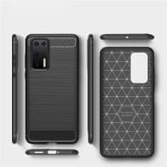 Techsuit Kryt Huawei P40 Pro Armored Carbon černý