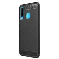 Techsuit Kryt Huawei P30 Lite / P30 New Edition Armored Carbon černý