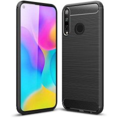 Techsuit Kryt Huawei P40 Lite E Armored Carbon černý