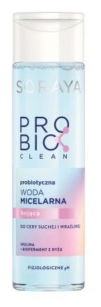 Soraya Probio Clean Zklidňující micelární voda pro suchou a citlivou pleť 250 ml