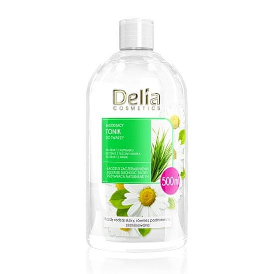 DELIA COSMETICS Zklidňující pleťové tonikum s výtažkem z heřmánku 500 ml