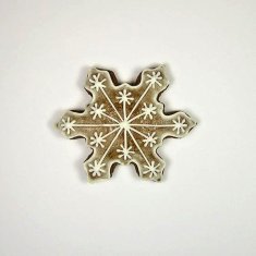 Petr Jandejsek Formička vykrajovací sněhová vločka malá 4,3 cm