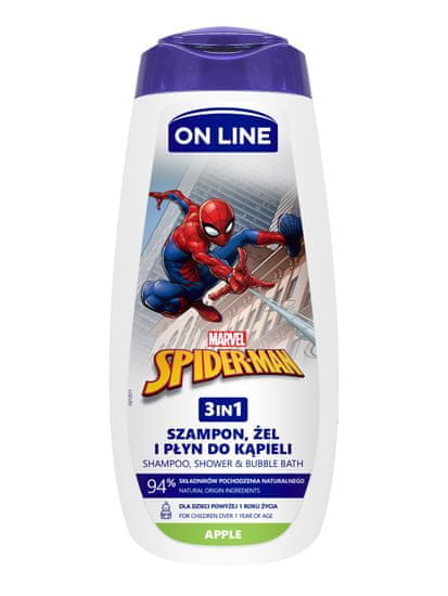 OEM Linka Disney 400ml Žel 3W1 Spiderman Jablko