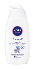 Nivea Dětský zklidňující zvláčňující mycí gel na tělo a vlasy 500 ml