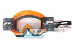 Progrip Brýle motokros Progrip 3208 Roll-Off Zoom+ XL - oranžové PG3208-07
