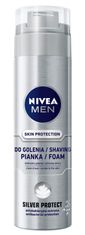 Nivea Pánské Pianka Do Golenia Silver