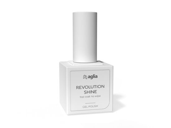 AGLIA Vrchní bezvýpotkový UV gel REVOLUTION SHINE