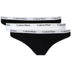 Calvin Klein Kalhotky 3pcs QD3588E-WZB vícebarevná - Calvin Klein vícebarevná M