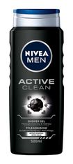 Nivea Pánský gel Pod Prysznic Active Clean 500Ml