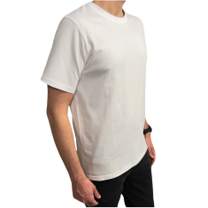 Moraj Pánské tričko hladké tričko bílé 3XL