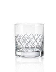 Crystalex Sklenice na Whisky Barline 280 ml, leštěný brus BR069, 4 ks