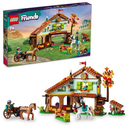 LEGO Friends 41745 Autumn a její koňská stáj