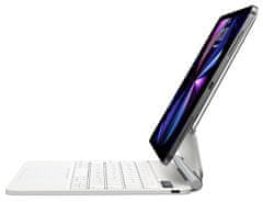 BASEUS pouzdro s klávesnicí a digitálním displejem Brilliance Series Pro pro Apple iPad 10 2022 10.9'' bílá, ARJK020002 - zánovní