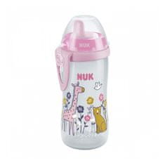 Nuk Dětská láhev Kiddy Cup 300 ml růžová