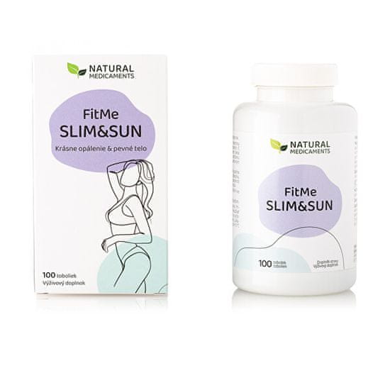 Natural Medicaments FitMe Slim & Sun 100 tob.