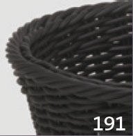 Westmark Košík oválný, stolní 14 x 7,5 x 6,5 cm - černý