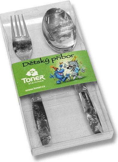 Toner dětský příbor 6008 BABY 2ks