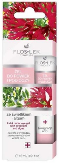 OEM Floslek Pharma Gel na oční víčka a řasy v tubě 15 ml