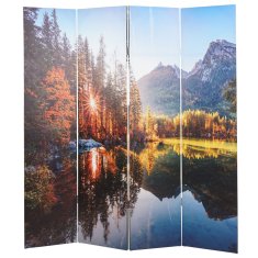 MCW Fototapeta s akustickou izolací L55, akustický dělič místností, zástěna pro ochranu soukromí, MVG ~ 180x162cm Waldsee