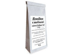 Růžová čajovna - PT Bylinný čaj Rooibos s malinami, 50g
