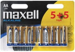 Maxell baterie LR6 10BP AA Alkaline (LR6/10BP)