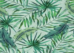 Crearreda Samolepicí kuchyňský panel Crearreda KP Tropical Leaves 67283 Tropické listy