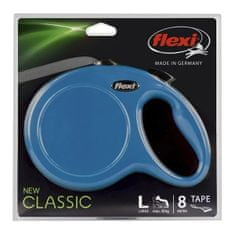 Flexi Vodítko New Classic Tape L 8m modré
