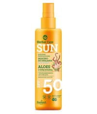 FARMONA Herbal Care Opalovací mléko pro děti Spf50 Aloe Vera s termální vodou 150 ml