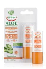 Equilibra Aloe Solare Aloe Vera tyčinka na opalování Spf50+ 10ml