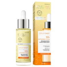 Eveline Face Therapy Professional Serum Shot Illuminating Treatment - 15% Vitamin C+Cg 30ml