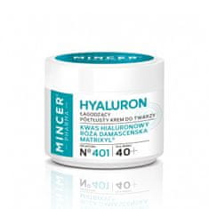 OEM Mincer Pharma Hyaluron zklidňující polotučný krém na obličej 40+ č. 401 50ml