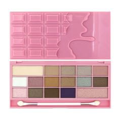 OEM I Heart Makeup Palette Eyeshadow Set Chocolate Pink Fizz 22G (16 barev)