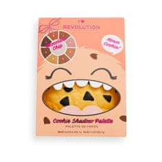 OEM I Heart Revolution Cookie Eyeshadow Palette Cienie Do Powiek Chocolate Chip 1Szt