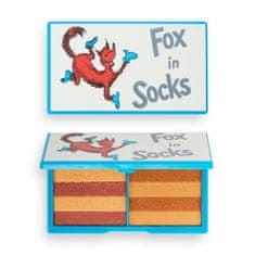 Revolution I Heart X Dr.seuss Paleta Do Konturowania Fox In Socks 1ks