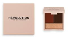 Makeup Revolution Pudr na obličej Contour Compact Contouring Set Medium 1St